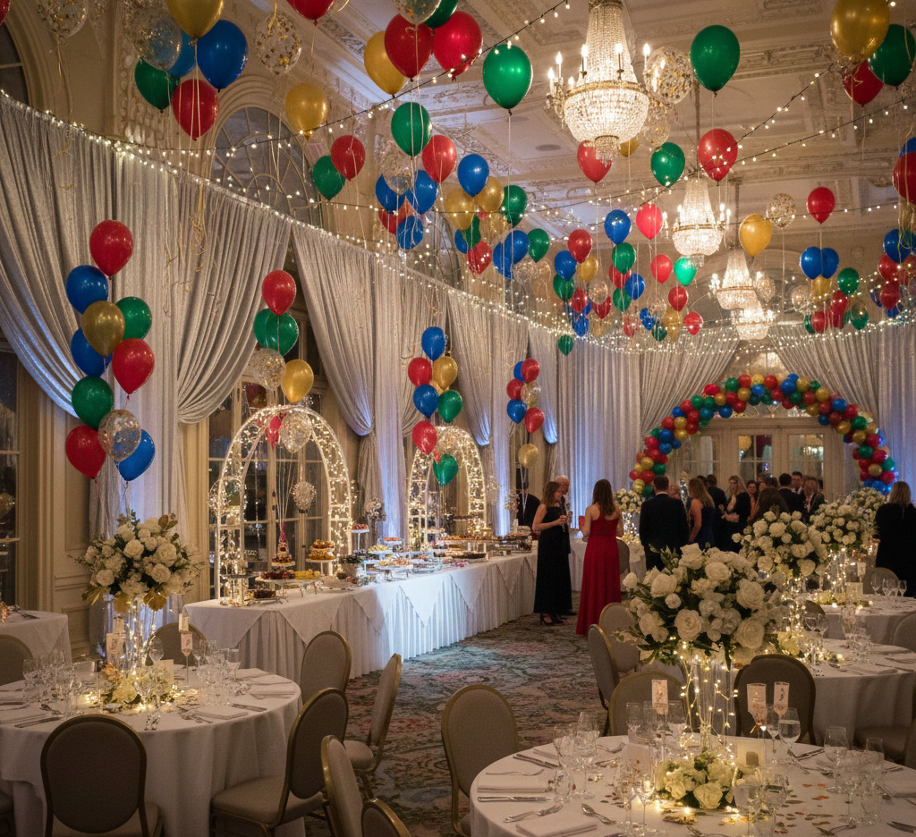 Feestelijke decoratie arrangement